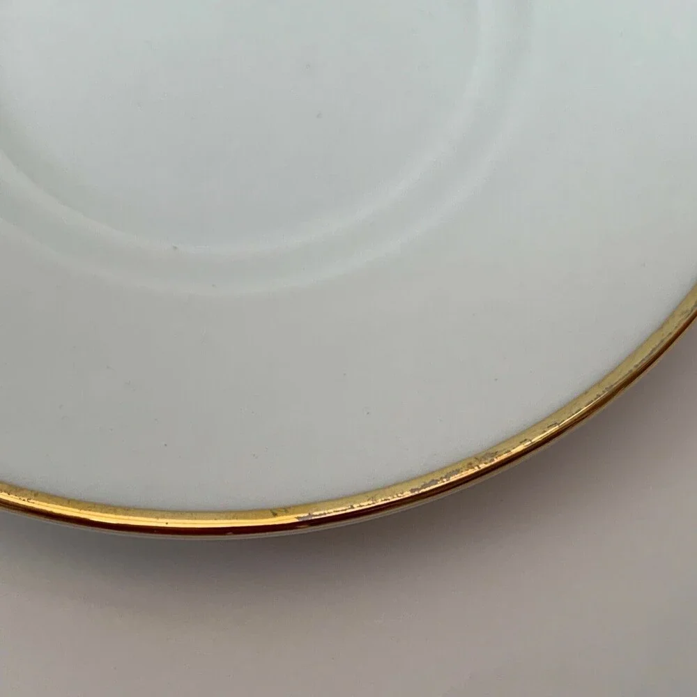 Towle Classique White Gold Saucer Plate 6 1/4